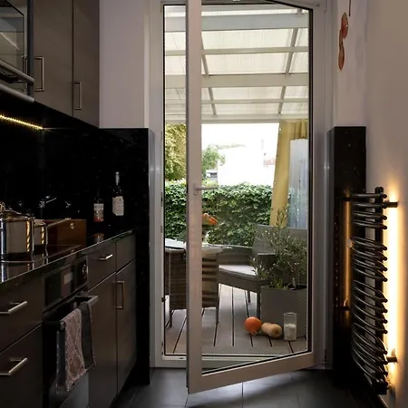 Md-7 Lutherstrasse 15 - Luxus-wasserbett-smarttv-terrasse-2schlafzimmer Appartement Magdebourg